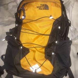 Yellow North Face Borealis Backpack